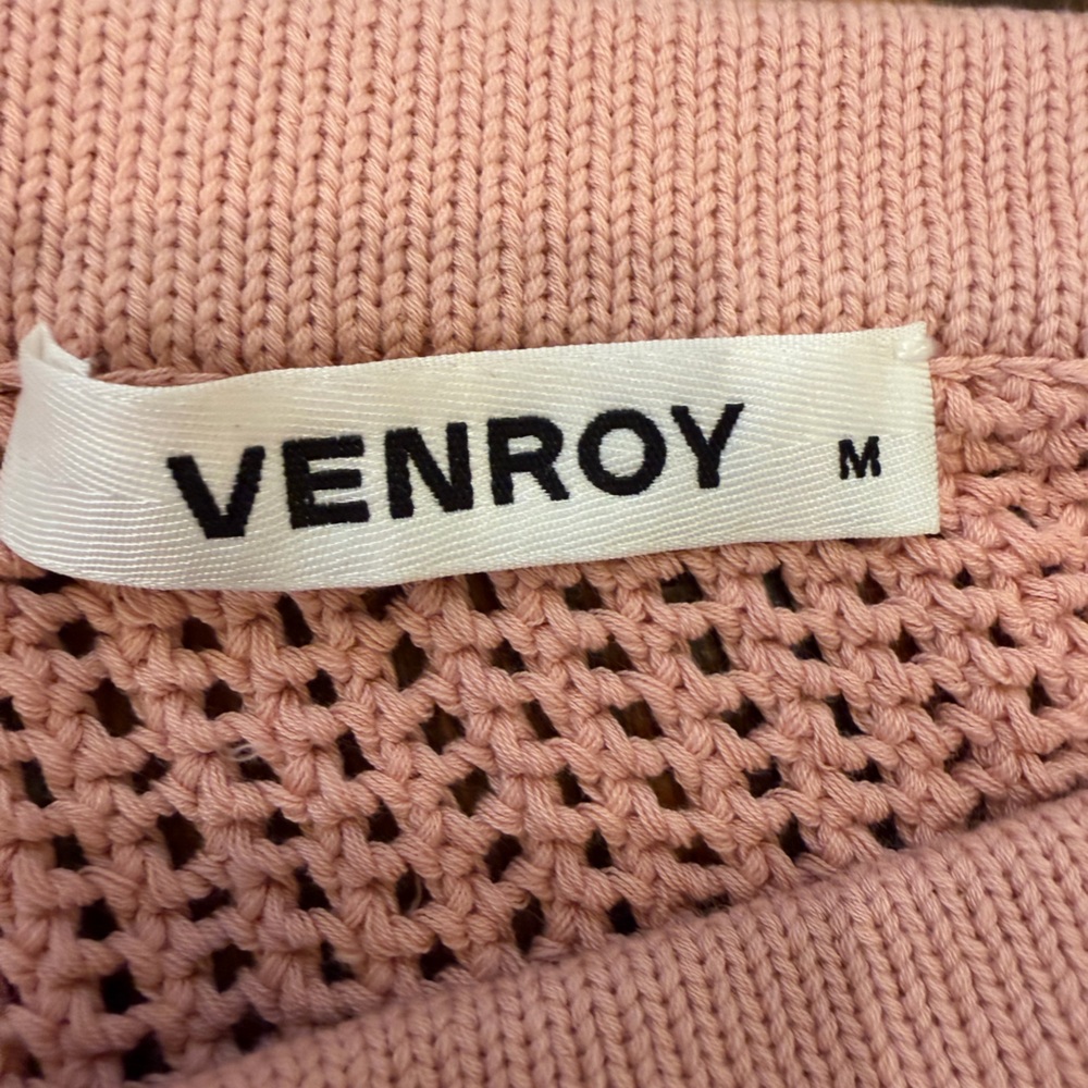 Venroy Knit Set Pink Top L Skirt M Matching Set From Australia - Picture 13 of 13